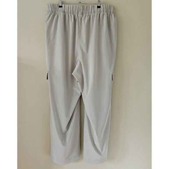 LIVI for Lane Bryant Pants Womens 18/20 Lime Green Wide Leg Drawstring Waist - Picture 16 of 16